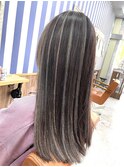 コントラストハイライト 髪質改善