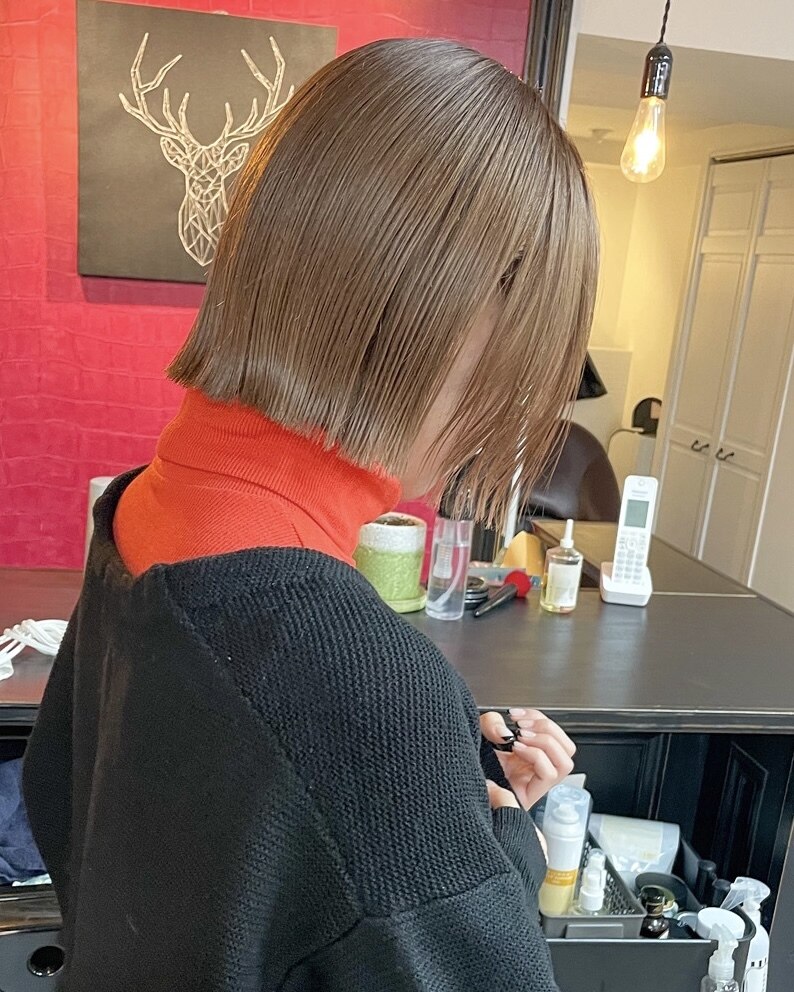 《平日限定》カット＋透明感カラー＋トリートメント