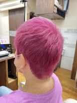 ラループ ヘアデザイン(la Loop Hair Design) カシスピンク