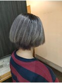 縮毛矯正+バレヤージュ