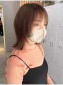 【松本 聖】外ハネ☆ウルフボブ《大阪梅田駅/顔周りカット》