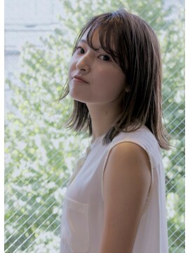 エムスラッシュ たまプラーザ(M.SLASH) ■濡れ髪外ハネくびれ切りっぱなしロブM.SLASHたまプラーザ2-7!