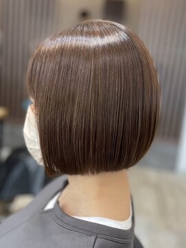 アトリエコア(Atelier Coa) ショートカットショートボブベージュカラーグレージュカラー