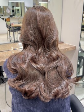 ビュー トウキョウ(VIEW TOKYO) チョコレートブラウンレイヤースタイル