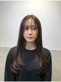 ロングヘアースタイル