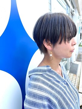 ブリッツバイレボ 船橋(BLITZ by REVO) 切りっぱなしボブ/エアリーロング/美髪/ピンクブラウン[船橋駅]