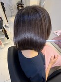 美髪ショート/髪質改善ストレート【池本】