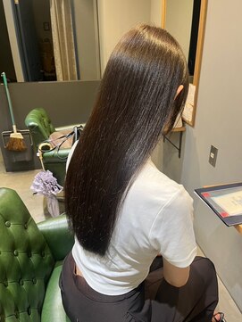 シナヘアー 清澄白河店(SHINA hair) オリーブグレージュカラー