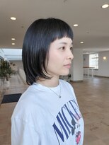 ビュートリアム 神戸(BEAUTRIUM)&nbsp;ショートバングのレイヤーボブ/ショートカット/20代/30代/40代