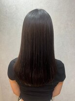 ウィスプ 赤羽店(wisp)&nbsp;大人のうる艶ストレート 秋のヘアカラー/髪質改善Tr#2