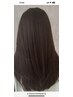 美髪矯正(頭皮洗浄、シャンプー、カット、ブロー、TR込み)￥25300→￥19800～