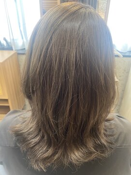 ヘアリゾート粋 トゥジュ 池袋東口店(tujuh) マットグレージュ