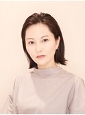 大人のクールエレガントボブ