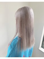 ニュイ 高槻 阪急茨木店(nui)&nbsp;黒髪ボブルフネビージュ小顔ワンレンスペインカール