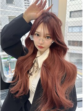 ユーフォリア 渋谷グランデ(Euphoria SHIBUYA GRANDE) 韓国赤髪！ブリーチなしwカラー♪