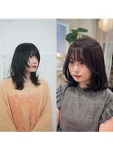 INg.のミディアムヘア