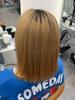 ロンド ブランシュ 錦糸町北口(Lond blanche)&nbsp;縮毛矯正　ブリーチ縮毛矯正　髪質改善　錦糸町縮毛矯正　ボブ