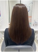レイヤーカット/髪質改善カラー
