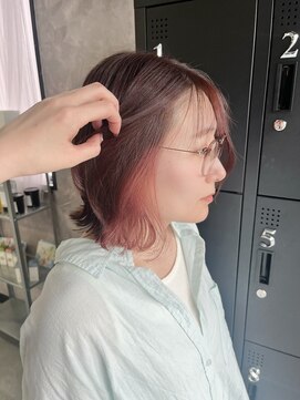 メゾンセブンルックス 宇都宮簗瀬店(Maison 7LOOKS) コーラルピンク!