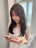 リッカ(LICCA)&nbsp;【MISAKI】レイヤーカット/ショコラグレージュ/ブリーチなし