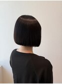 大人ボブ/丸みボブ/グレージュ/大人可愛い/艶髪/20代30代