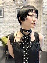 エン(YENN)&nbsp;フレンチモードボブ × 黒髪ショート