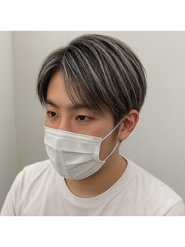 バース 梅田中崎町店(BIRTH) メンズハイライトバレイヤージュメッシュ
