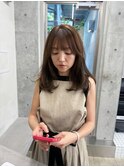 レイヤーカット/ウェットヘア/デザインカラー[梅田駅/中崎町駅]