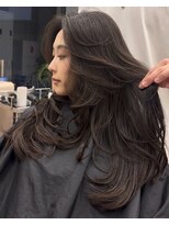 ヌエン 渋谷(NU/EN)&nbsp;海外ガール風ロングレイヤーカット/バタフライカット/小顔カット