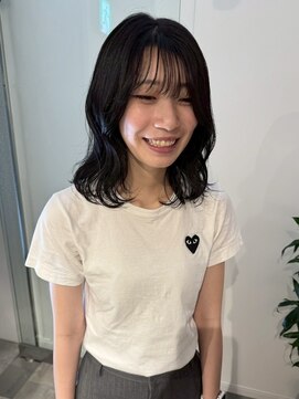 サンデイズド(SUNDAZED) ミディアムボブ/ブラック/レイヤー