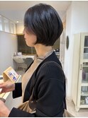 大人ショートボブ