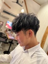 スモール チェンジ (the small change by LeR)&nbsp;マッシュショートシャドーパーマ