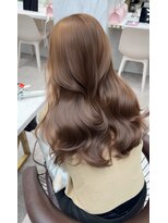 ロンド レア 天神大名店(Lond Le’a) 着物/ミディアムレイヤーカット/似合わせカット/大人ガーリー