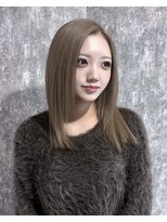 アンジェロ カリノ(Angelo Carino)&nbsp;グレージュ/ミルクティーベージュ/ハイトーン/ブリーチ