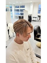 ジュール メンズ 大分(Joule men's)&nbsp;ブラウンカラー/ダブルカラー/メンズカット［大分駅］
