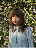 アルテヘアー(arte HAIR)&nbsp;【arte HAIR】パーマ/ミディアムレイヤー/顔周りカット