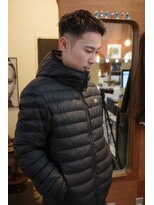 エディ(Edy)&nbsp;メンズパーマ刈り上げスキンフェードスパイキーショート眉カット