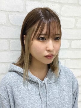 ガーデン 西川田店(garden) 宇都宮ケアブリーチダブルカラーハイトーンカラーインナーカラー