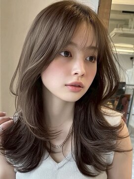 ノイズオオサカ 天王寺店(NOISM OSAKA) 韓国風レイヤーカット/ロングレイヤー/ハッシュカット/10代20代