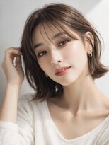 ムーン 仙台一番町店(OON)&nbsp;ミディアムレイヤー/くびれレイヤー/レイヤーボブ/髪質改善/仙台