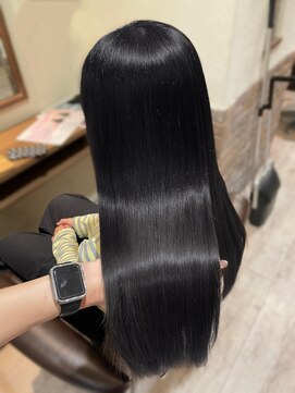 ヘアメイク シュシュ(Hair make chou chou) 髪質改善縮毛矯正　縮毛矯正　髪質改善トリートメント　艶髪