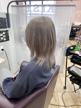 キセイ イオンモール新利府北館店(KISEI) 人気色ミルクティーグレージュ♪ブリーチカラー20台30代40代