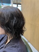 ハレヘアー ホーム(Hale hair home)&nbsp;Perm blue violet/bob