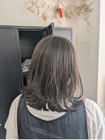 アトレ アネックス(attrait ANNEX)&nbsp;☆透け感グレージュのくびれレイヤーボブ☆