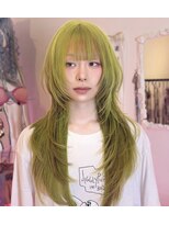 アリー 原宿(ALLY) 結んで可愛いロングウルフ!