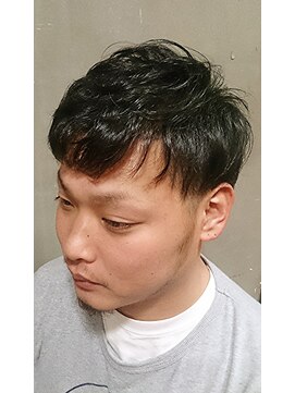 ヘアー ドレッサー エビス 二見店(Hair dresser YeBiSu) No.33 メンズ　2ブロパーマ