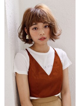 バルバオ サロンドベレーザ 大須(BALBAO salon de belleza) 『小洒落バング』外ハネワンカールBob