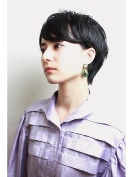 レンジシキチジョウジ (RENJISHI KICHIJOJI) 【RENJISHI】ニュアンス耳掛けショート