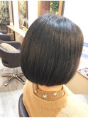☆黒髪ツヤボブ☆(サイド)