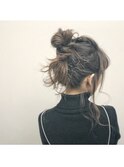 【TheEct心斎橋】夏のヘアアレンジ×くしゃくしゃお団子